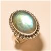 Image 1 : Labradorite RING Solid Sterling Silver