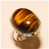 Image 1 : Tiger Eye RING Solid Sterling Silver