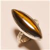 Image 1 : Tiger Eye RING Solid Sterling Silver