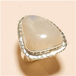 Moonstone RING Solid Sterling Silver