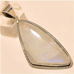 Moonstone Pendant Solid Sterling Silver