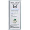 Image 2 : 1.10CT NATURAL COLUMBIAN EMERALD 18K WHITE GOLD RING