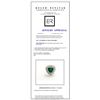 Image 3 : 4.84Ct NATURAL COLUMBIAN EMERALD 14K WHITE GOLD NECKLACE