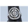 Image 1 : 14K WHITE GOLD RING :7.4G/Diamond:0.41Ct