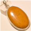 Image 1 : Yellow Opal Pendant Solid Sterling Silver