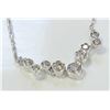 Image 2 : 14K WHITE GOLD DIAMOND PENDANT WITH CHAIN :2.26G/Diamond:0.19Ct