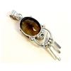 Image 1 : Sterling Silver .925 Quartz Pendant 17.80Gram