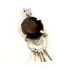 Image 2 : Sterling Silver .925 Quartz Pendant 17.80Gram