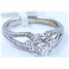 Image 1 : Silver & Cubic Zirconia Ring:2.76Ct/Cubic Zirconia:0.37Ct