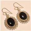 Image 1 : Black Spinel Earring Solid Sterling Silver