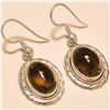 Image 1 : Smokey Quartz Earring Solid Sterling Silver