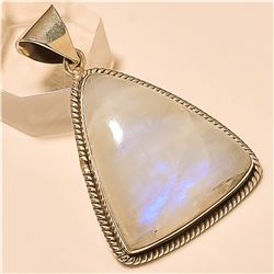 Moonstone Pendant Solid Sterling Silver