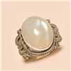 Image 1 : Moonstone RING Solid Sterling Silver