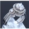 Image 3 : Silver & Cubic Zirconia Ring:4.09Gms/Cubic Zirconia:0.52Ct/Silver & Cubic Zirconia Band:1.07Gmscubic