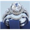 Image 4 : Silver & Cubic Zirconia Ring:4.09Gms/Cubic Zirconia:0.52Ct/Silver & Cubic Zirconia Band:1.07Gmscubic