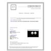 Image 3 : 14K Y/G MABE PEARL AND DIAMOND EARRING/4.3 GRAMS/DIAMOND 0.02CT/PEARL 15.00MM