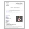 Image 3 : 18K White And Yellow Gold Ruby Ring:2.3Gruby:1.2Eadiamond:0.18Ct