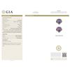 Image 3 : GIA 8.21CT CEYLON BLUE SAPPHIRE(COLOR CHANGE NO HEAT) 18K WHITE YELLOW GOLD RING