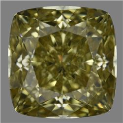 GIA/Cushion/FANCY-CLR/VS2/4.07Ct