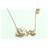 Image 1 : 14K:3.06G/Diamond:0.24Ct/Pearl:1Ea