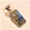 Image 1 : Labradorite Pendant Solid Sterling Silver