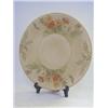 Image 1 : A CROWN DUCAL CIRCULAR WALL PLAQUE, crocus on a biscuit ground, diameter 31cm  100-150...