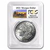 Image 1 : RARE 1921 Stage Coach Morgan Dollar BU PCGS