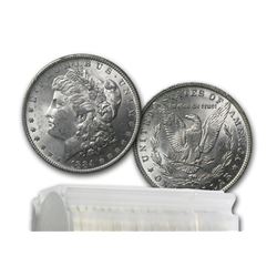 1884-O 20-Coin Roll Morgan Dollar BU MS-63