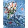 Image 1 : Chagall 'La Domeuse Aux Fleurs" Ltd Edition Plate Signed Lithograph W/COA, 32"x24"