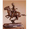 Image 1 : Frederick Remington "Trooper of the Plains" Bronze Sculpture 15"x12"