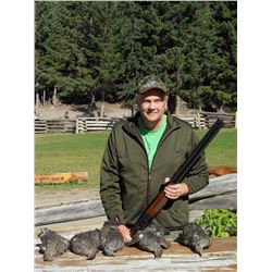 7 Day Upland Bird Hunt for 2 Hunter