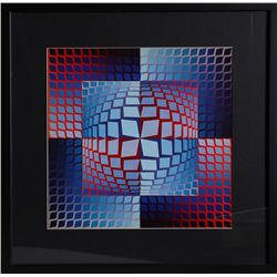 Victor Vasarely, Untitled 2 from Progressions, Print