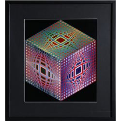 Victor Vasarely, Untitled 3 from Progressions, Print