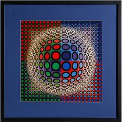Victor Vasarely, Untitled 4 from Progressions, Print