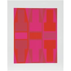 Arthur Boden, T Series (Red), Serigraph