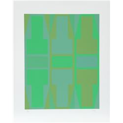 Arthur Boden, T Series (Green), Serigraph