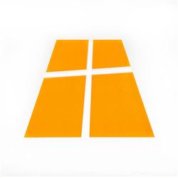 Ronald Davis, Trapezoid C, Silkscreen