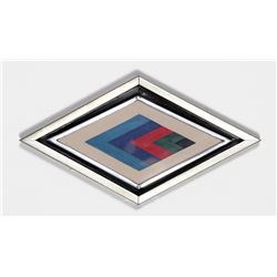 Kenneth Noland, Chevron, Watercolor