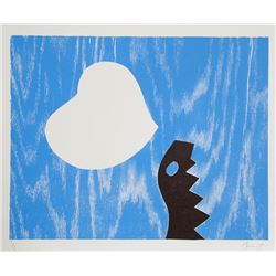 Charlie Hewitt, XIX, Woodblock Monoprint