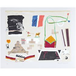 Elizabeth Blackadder, Untitled, Lithograph Chine Colle
