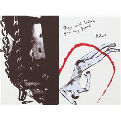 Leon Golub, They will torture you, my friend, Conspiracy: The Artist as Witness, Silkscreen