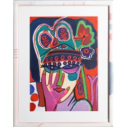 Corneille, Portrait I, Lithograph