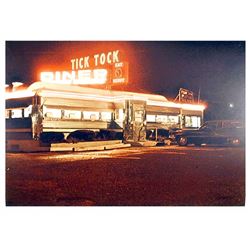 John Baeder, Tick Tock Diner, Silkscreen