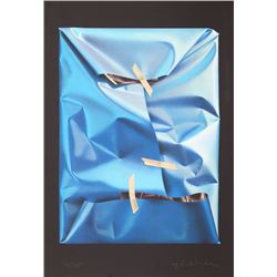 Yrjo Edelmann, Blue Package, Lithograph