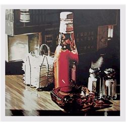 Ralph Goings, Still Life with Sugars, Lithograph