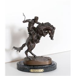 Frederic Remington, Bronco Buster, Bronze Sculpture