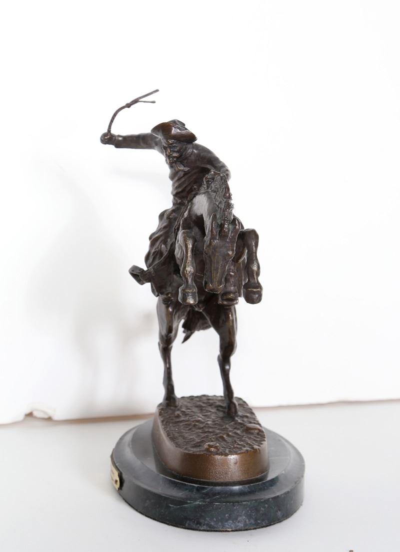 Frederic Remington, Bronco Buster, Bronze Sculpture