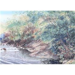 Emily James, Landscape 2, Serigraph