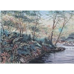 Emily James, Landscape 1, Serigraph