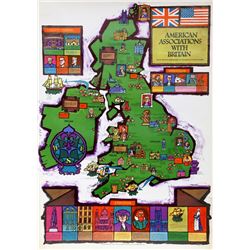 David Brown, American Associations with Britain, Poster